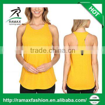 Ramax Custom Women Loose Fit Racer Back Running Gym Tank Tops