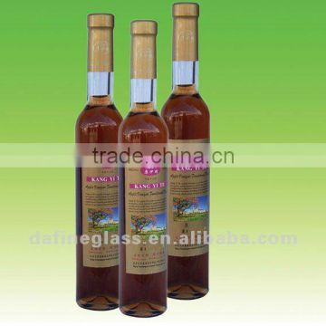 High Quality fruit vinegar glass Bottle ice wine bottle