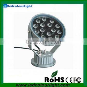 2016 18w 24v RGB led flood light epistar bridgelux chip led floodlight made in china IP68 DMX controller