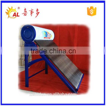 Non-pressure electrical heating element solar water heater