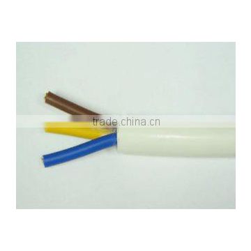 Round PVC Insulated Submersible Pump Cable