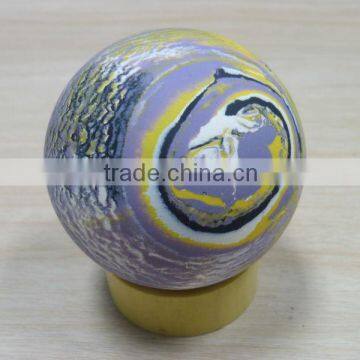 Colorful Camouflage rubber high bouncing ball