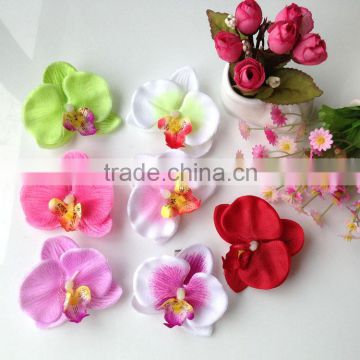 Wholesale Handmade Orchid FabricFlowers Hair Clip and Hair Pin
