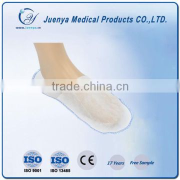 Closed toe disposable non woven slippers