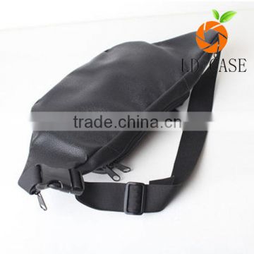 Wholesale new fashion comfortble leather sport waist bag