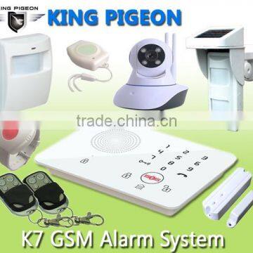 Control Remoto GSM Sistema de alarma inteligente de alarma K7