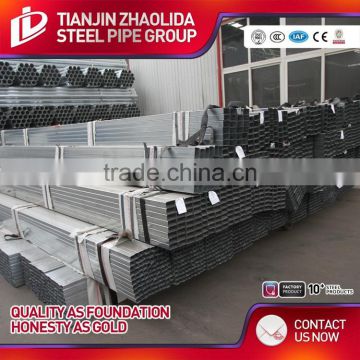 ASTM A795 hot drawned hot dipped square galvanized with high quality