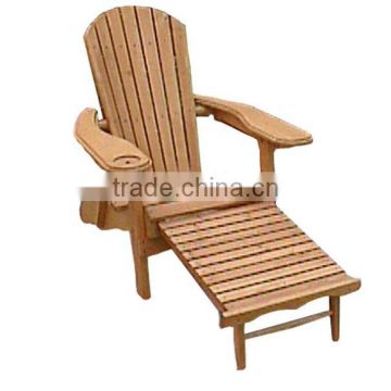 wooden sling chair