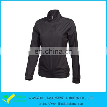 Blank Color Soft Warm Up ladies Slim Fitted Polar Sports Fleece Jacket