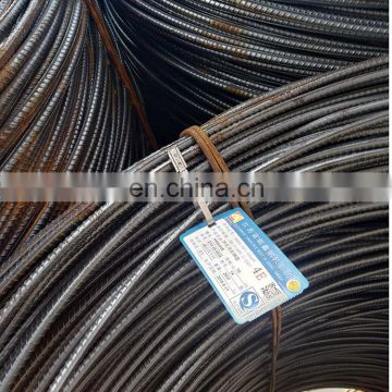 Deformed steel for construction hot rolled wire coiled