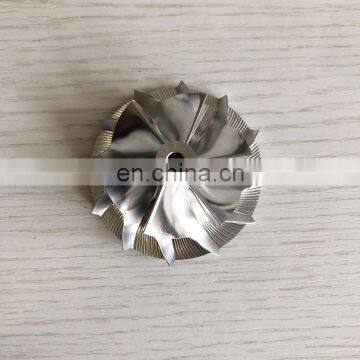 K04 5306-123-2035 41.65/56.8mm 6+6 blades  high performance turbocharger milling/aluminum 2618 /billet compressor wheel