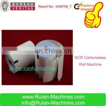 roll to roll thermal paper slitter and rewinder machine