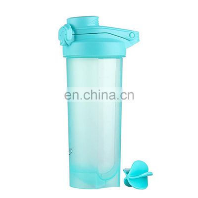 400ml popular custom protein sublimation eco friendly plastic classic neon colorful shake cup for protein shakes