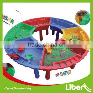 cheap round plastic kids sandbox for sale LE.SS.005