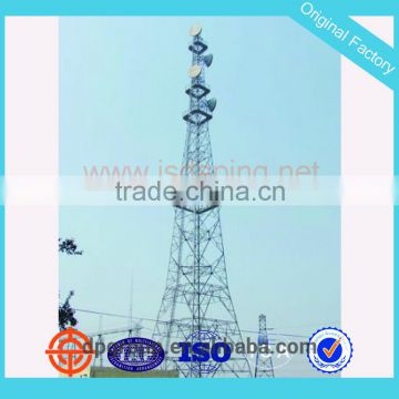 50m Cell Site Telecom Steel Tower