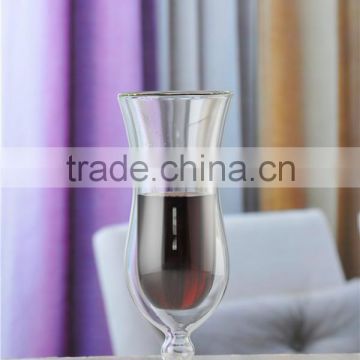 blown crystal drinking glass cup