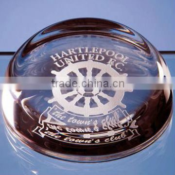 AAA quality 3d laser crystal paperweight