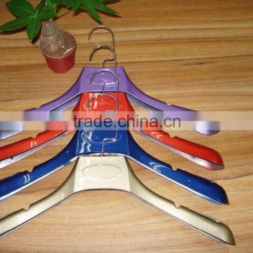 1913 xufeng hanger changable hook best selling cheap colorful plastic hanger