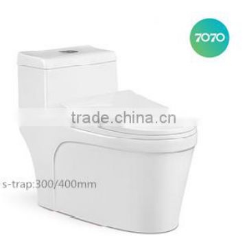 chao zhou Siphonic one piece S-trap toilets 2919