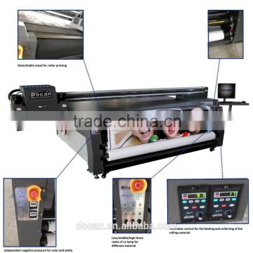 Large format outdoor advertising uv flatbed printer price