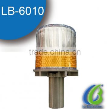 LB-6010 CE/IP65/RoHS Solar Road safety lighting led warning traffic lights