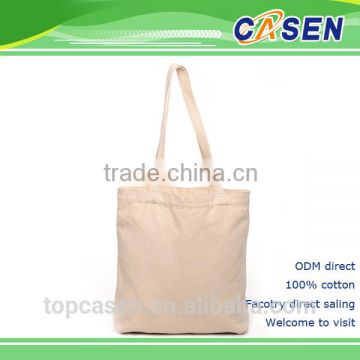 comfortable touch printed shopping bags of natural cotton