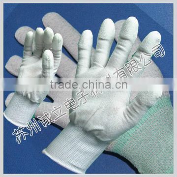 Top fit Coated Knitted Nylon Gloves manufacturing