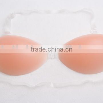 Ideal fashions SHAPER Summer Promotion Adhensive Strapless Invisible Silicone Bra Seamless Push Up Bra strapless silicone bra