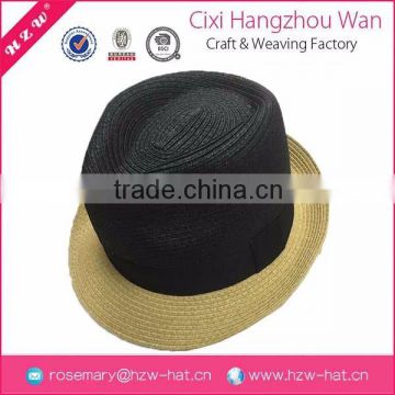 Wholesale in china fashion paper fedora hat