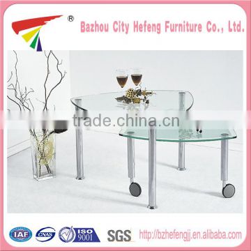 china alibaba swivel glass coffee table