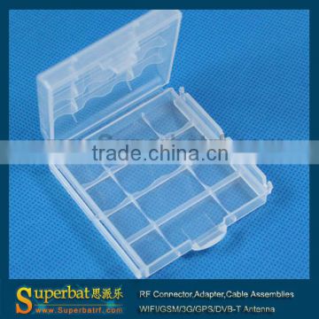 High quality Hard Plastic Battery Holder Storage Box for AA AAA Battery
