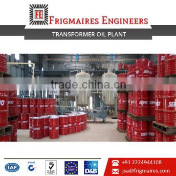 High Viscosity and Solid Material Made Transformer Oil Plant for Sale