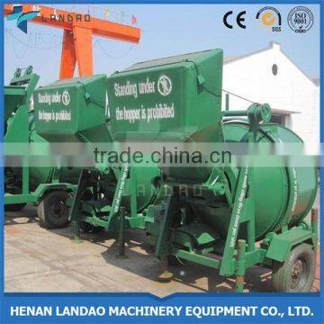 JZC 350 mobile Concrete Mixer From China To Export