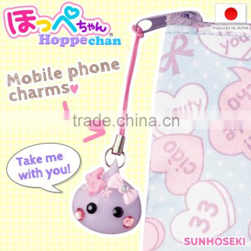 Unique and Original resin Hoppe-chan strap at reasonable prices