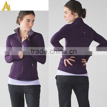 clothing wholesaler OEM women fashion jacket 2016