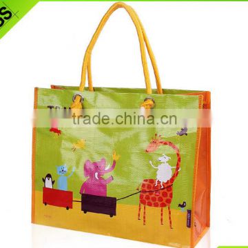 string handle pp nonwoven laminated bag