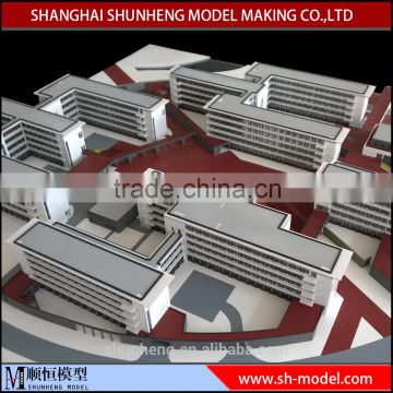 School architectural scale model project,Miniature House Scale Model Making service