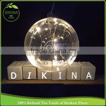 Party decoration christmas // New Year & wedding outdoor decoration // christmas gifts 2016 glass christmas decorations outdoor