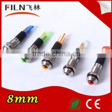 filn 8mm mini led signal light new design terminal