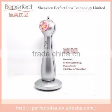 portable Accelerating cells rebirth RF LED face massager for home spa beauty instrucment
