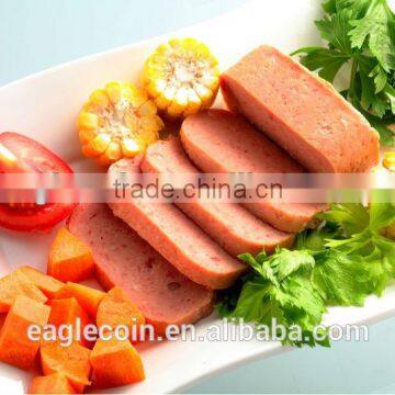 Trustworthy China manufacture bulk canned pork luncheon meat brands340g