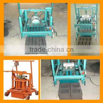 Simple cement brick manufacturing machine