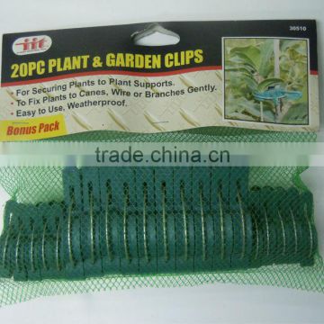 Garden plant clips