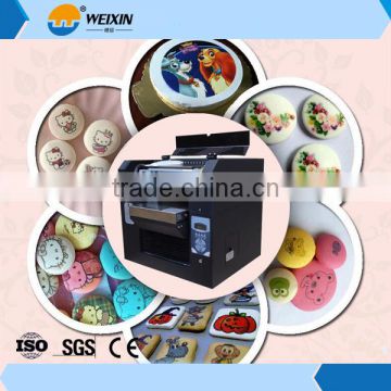 Multicolor edible cake printer with CE certification