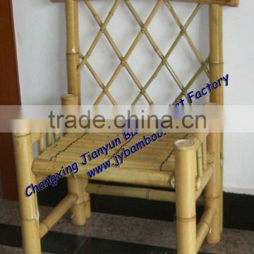 single bamboo chair