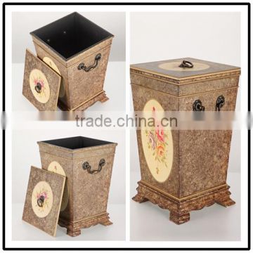 2015 Hot Selling Grave Painting Office Dustbin