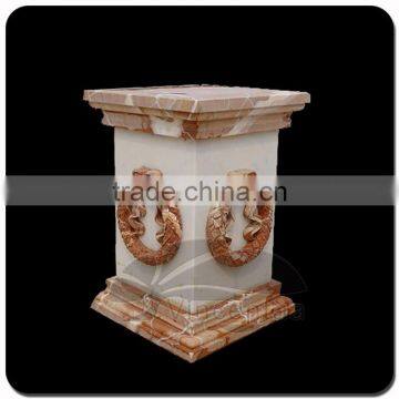 85 Popular Designs Marble Pedestal for sale with great price