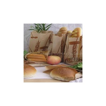 Small Brown Paper Food Takeaway Party Bags with Flat Handles