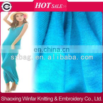 shaoxing keqiao wholesale textile cheap knitting viscose spandex fabric