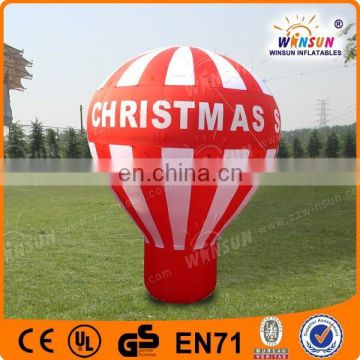 PVC promotional inflatable floating advertising hot balloon